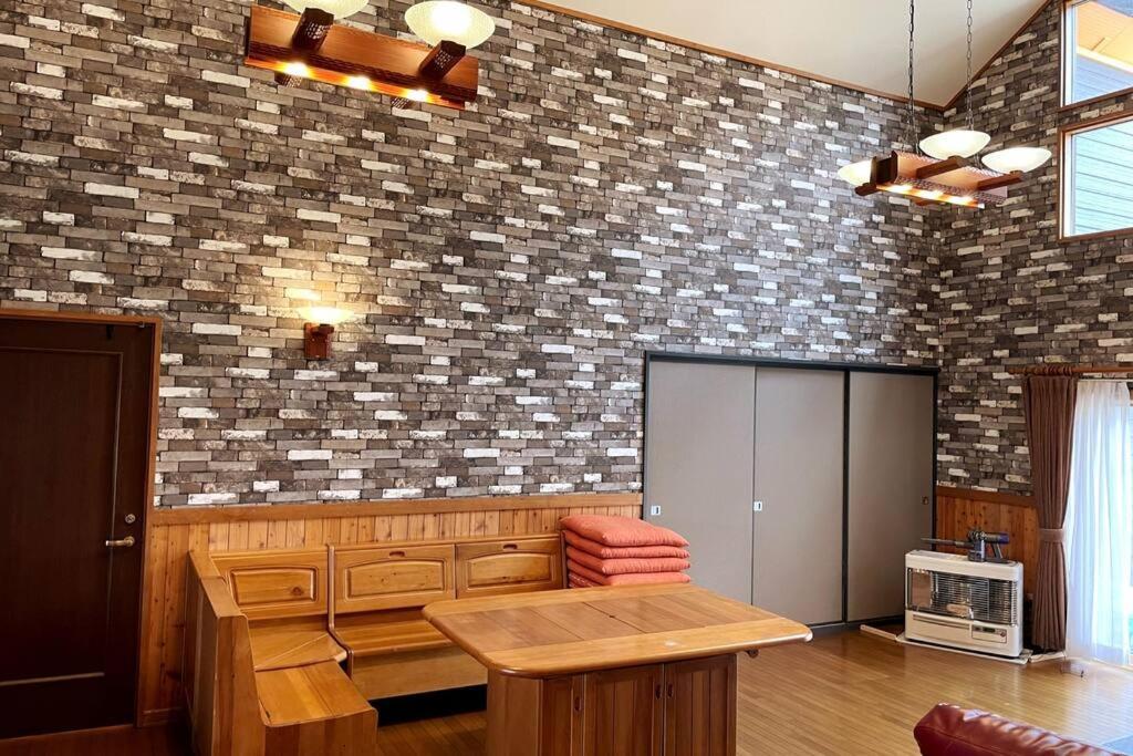 Upopoiログハウス: Bbq付き庭園ステイ Holiday home Shiraoi